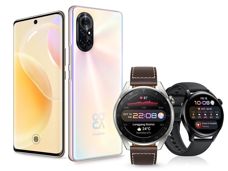هواوي تكشف عن سلسلة HUAWEI Watch 3 و HUAWEI nova 8 في الإمارات